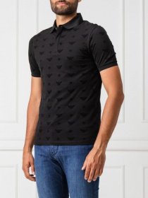 Поло Emporio Armani модель 6G1F81-1JPTZ-0999 Фото