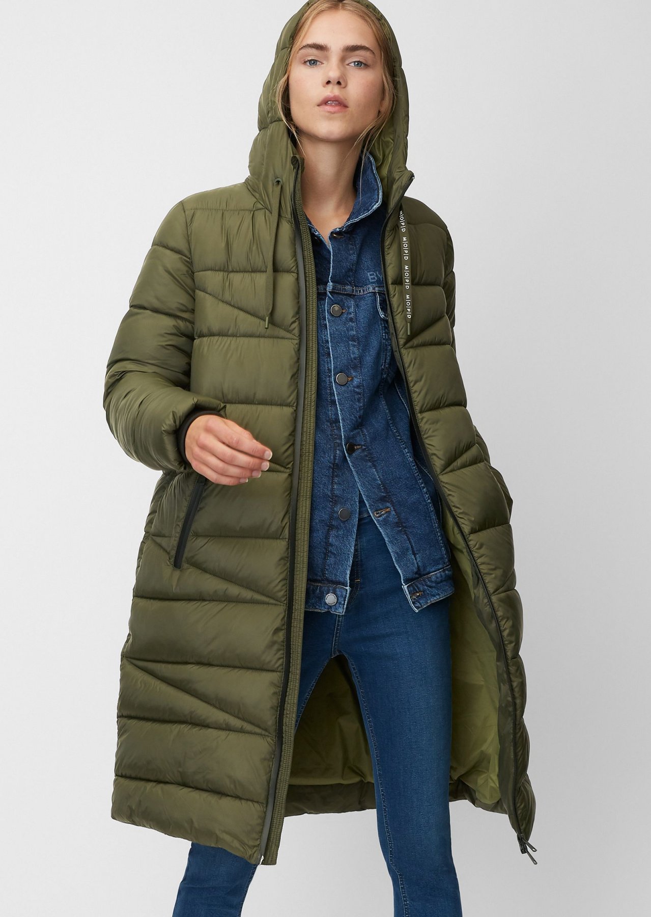 Пальто з утеплювачем Marc O’Polo DENIM модель 949082371013-409 Фото