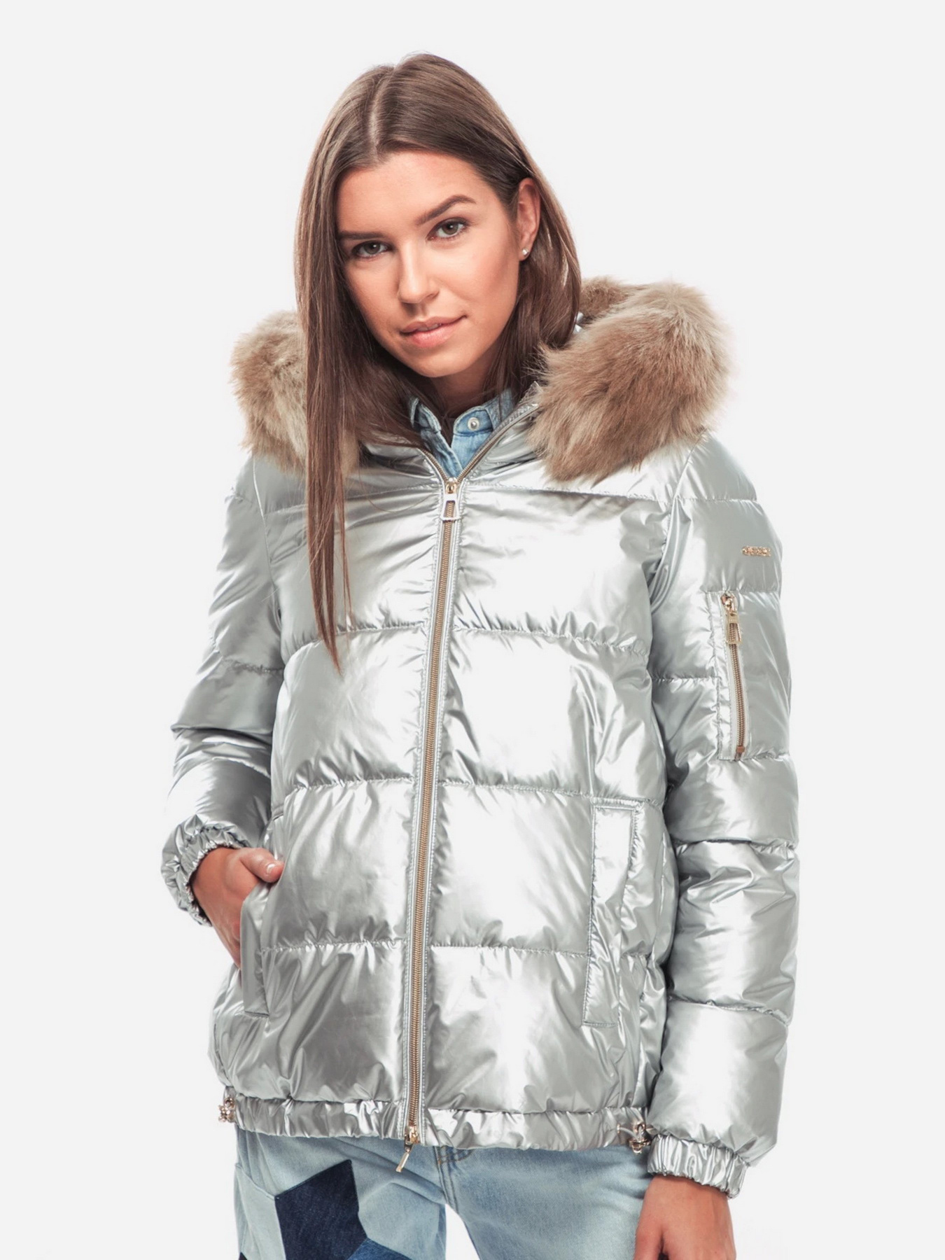 Куртки и дубленки Geox модель W9429F-T2593-F1038 Фото