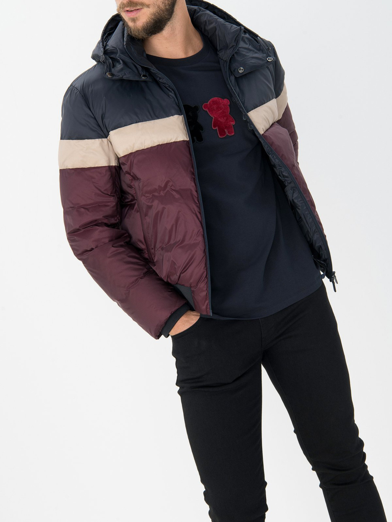 Пуховик Emporio Armani модель 6G1B94-1NUFZ-F901 Фото