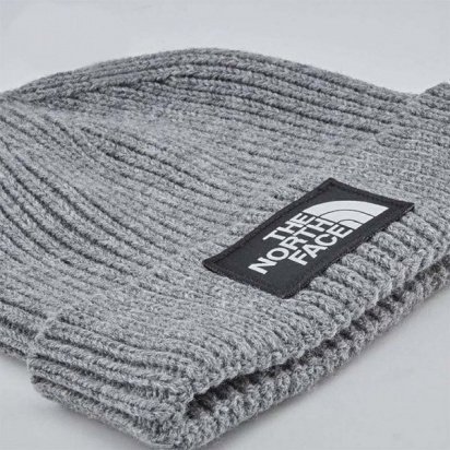 Шапка The North Face Logo Box Cuffed Beanie модель NF0A3FJXDYY1-OLD — фото 3 - INTERTOP