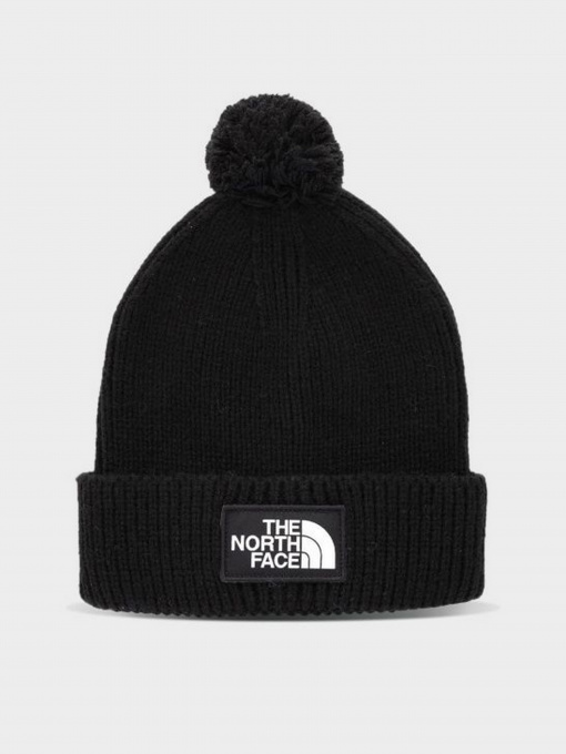 Шапка The North Face Logo Box Pom модель NF0A3FN3JK31 Фото
