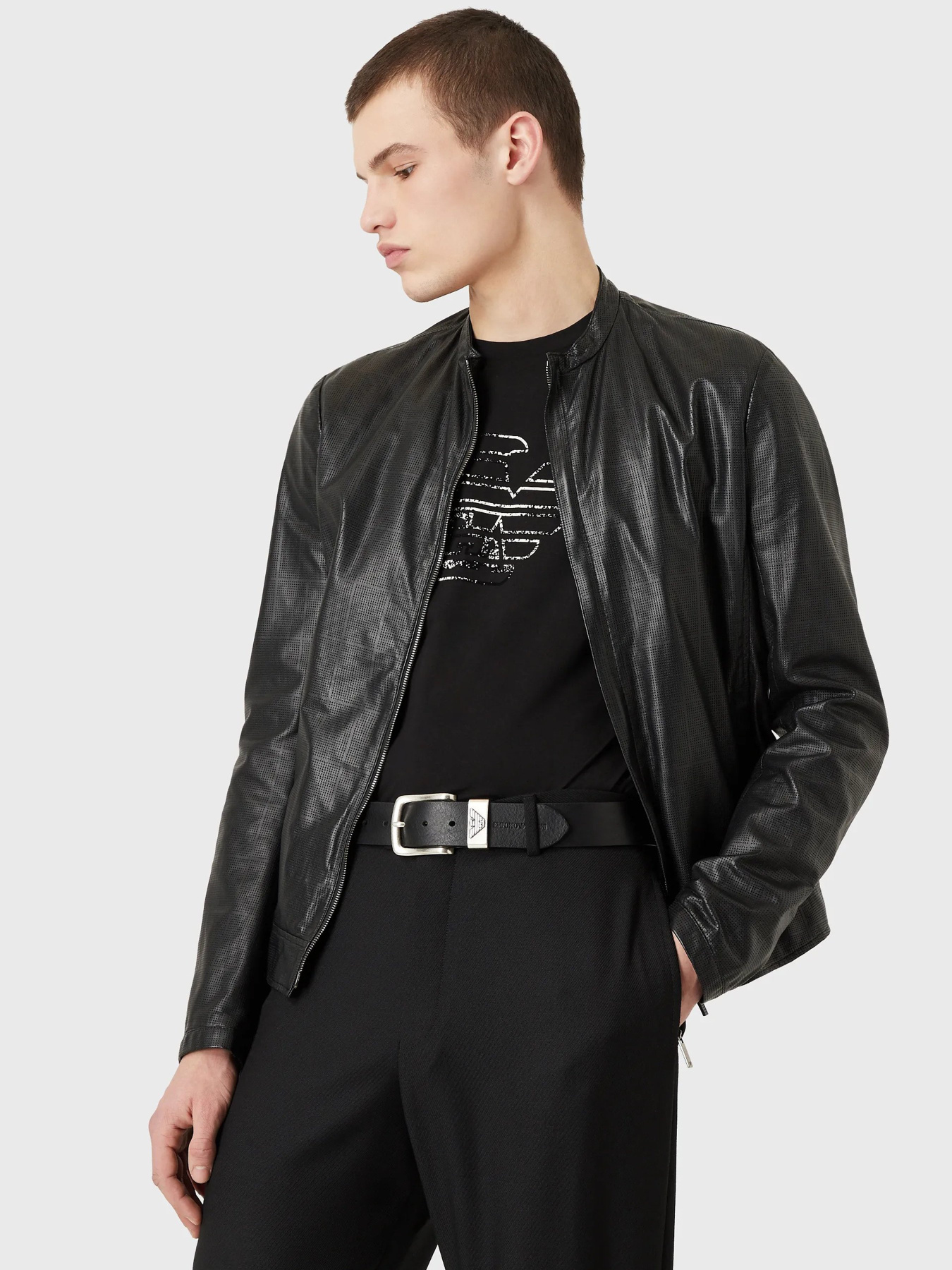 Ремень Emporio Armani модель Y4S201-YDD6G-80001 Фото