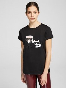 Футболки и поло Karl Lagerfeld модель 96KW1717_999_0041 Фото