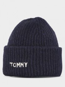 Шапка Tommy Hilfiger модель AW0AW07175-CJM Шапка Tommy Hilfiger модель AW0AW07175-CJM Фото