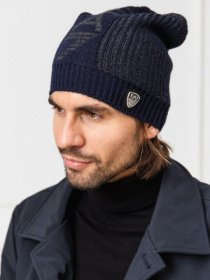 Шапка EA7 модель 275899-9A303-12536 Фото