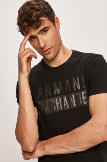 Футболки і поло Armani Exchange модель 6GZTBS-ZJV5Z-1200 — фото 3 - INTERTOP