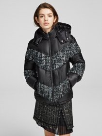 Зимняя куртка Karl Lagerfeld модель 96KW1503_999_0041 Фото