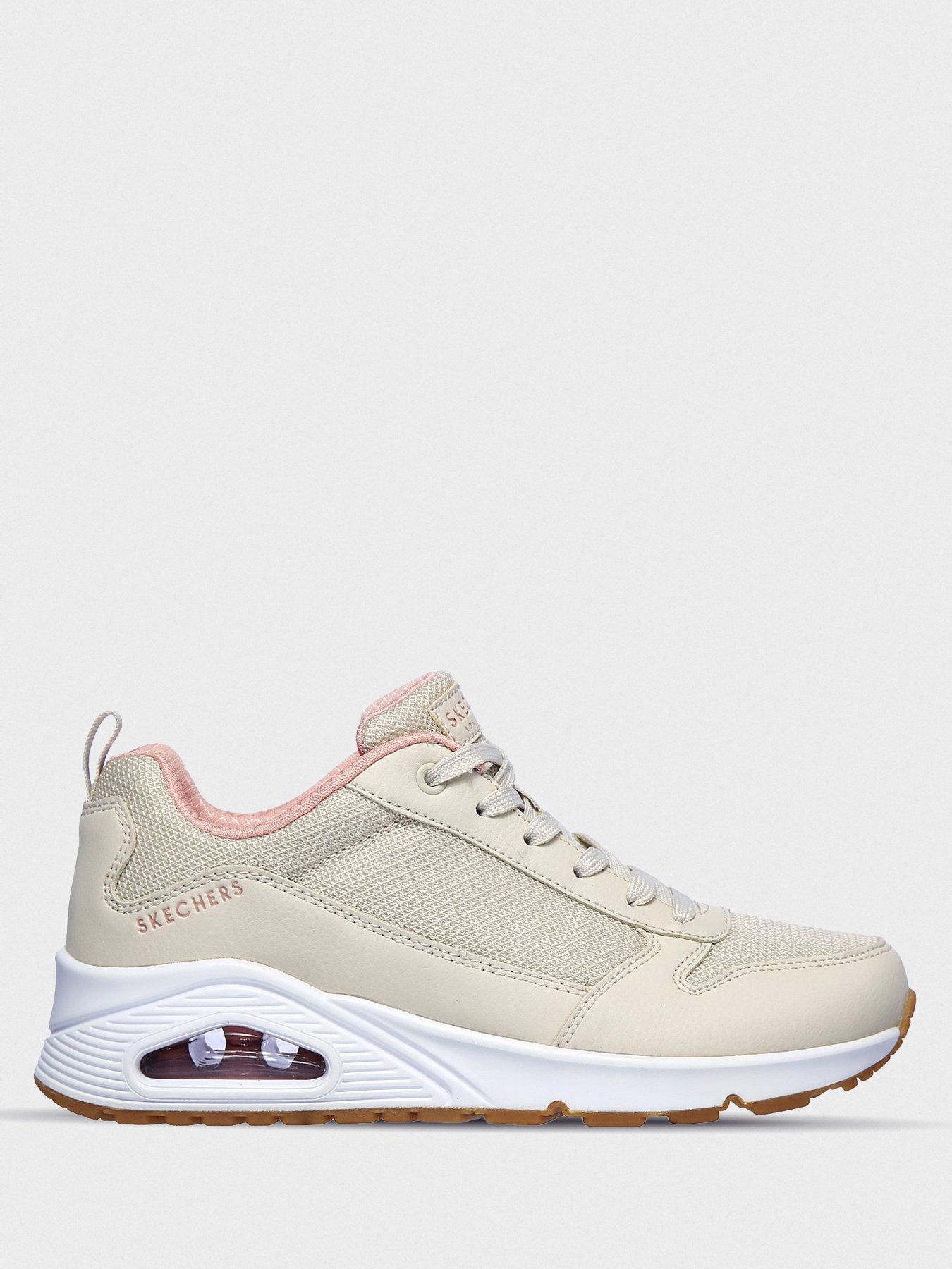 Кроссовки повседневные Skechers Uno - Lace Runner модель 155005 NAT Фото