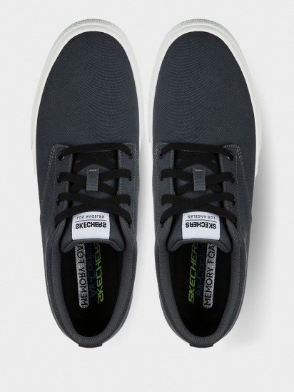 Кеди низькі Skechers Sport Casual модель 237043 CCBK — фото 4 - INTERTOP