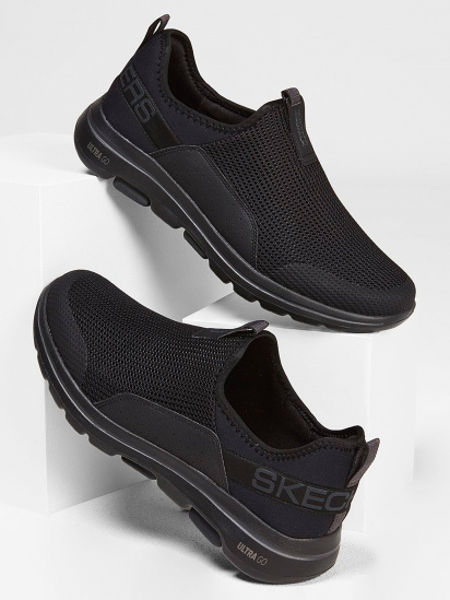 Сліпони Skechers GOWALK 5 модель 216015 BKCC — фото 6 - INTERTOP