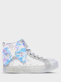 Кеди високі Skechers Twinkle Toes: Shuffle Brights 2.0 - Twinkle Bow модель 314015L WSL Фото