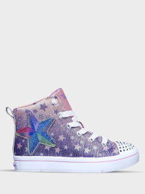 Кеды высокие Skechers Twinkle Toes: Twi-Lites - Starry Gem модель 314016L LVMT Фото