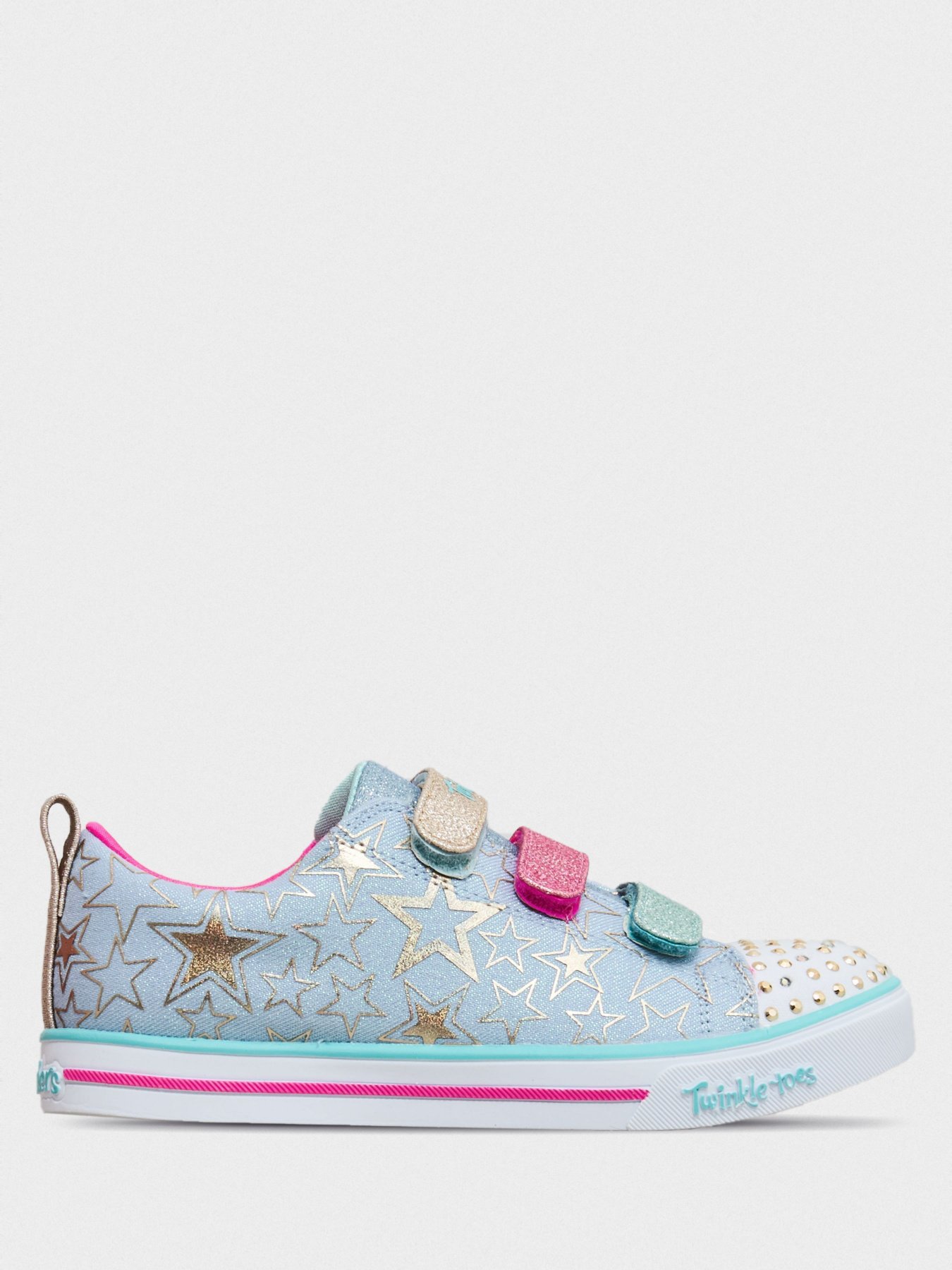 Кроссовки Skechers Twinkle Toes: Sparkle Lite - Stars The Limit  модель 314036L LBMT Фото