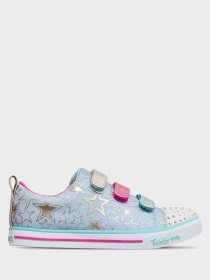 Кроссовки Skechers Twinkle Toes: Sparkle Lite - Stars The Limit  модель 314036L LBMT Фото