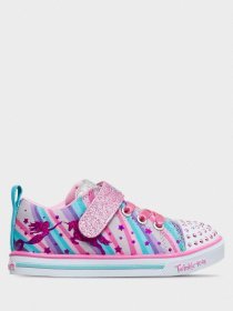 Кеди низькі Skechers Twinkle Toes: Sparkle Lite - Magical Rainbows модель 20275N GYMT Фото