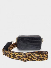 Сумка Steve Madden модель SM13000197  BLACK CROCO Фото