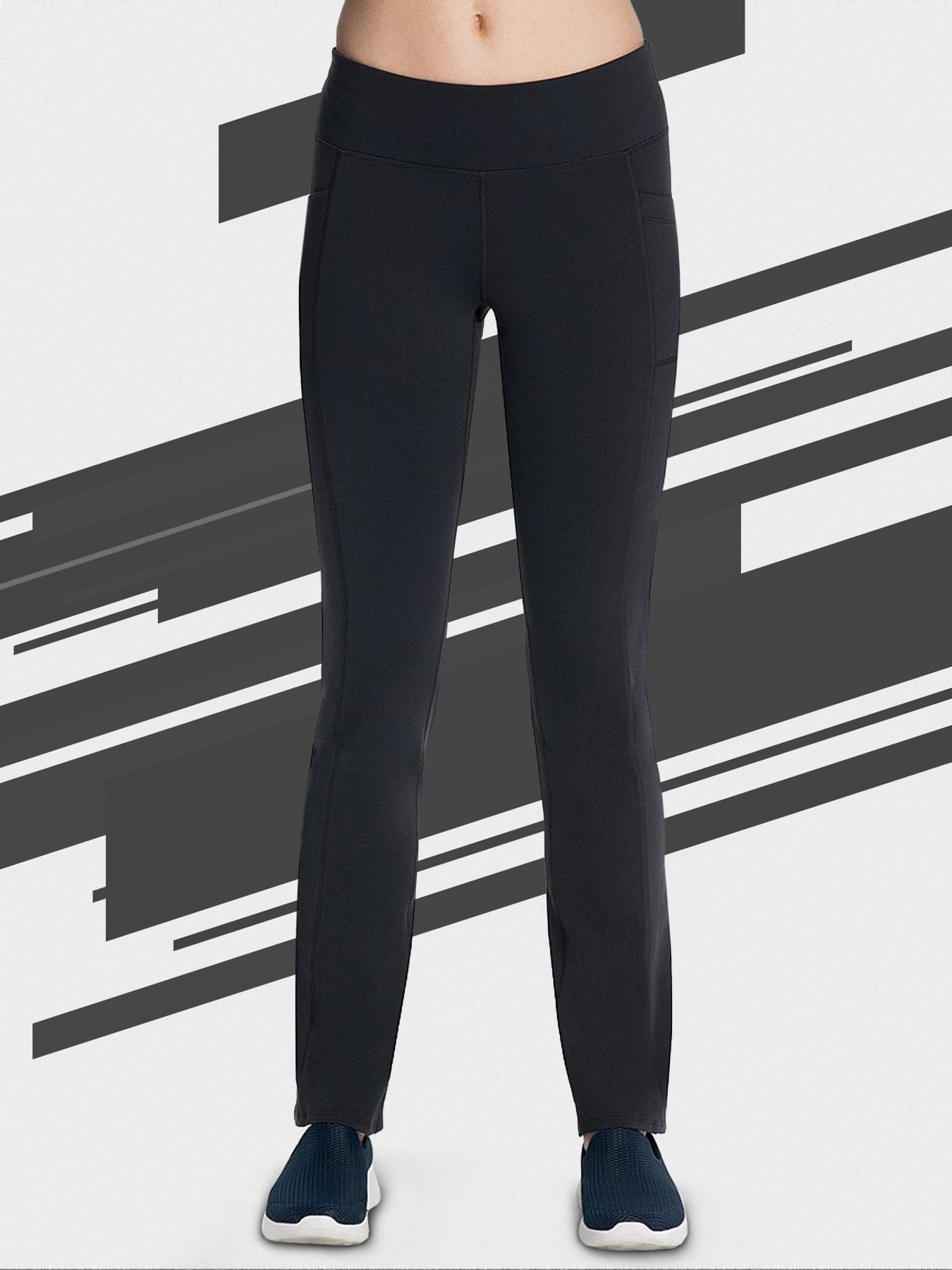 Штаны спортивные Skechers Go Flex Walk модель W03PT20 BLK Фото