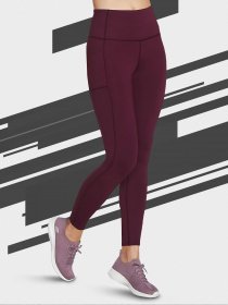 Леггинсы спортивные Skechers GOwalk Legging модель W03LG30B DKPR Фото