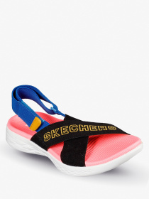 Сандалии Skechers On-the-Go 600 - Wild Heart модель 140023 BKMT Фото