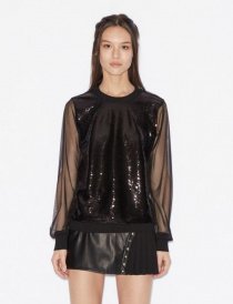 Блуза з довгим рукаом Armani Exchange модель 6GYH27-YNQPZ-1200 Блуза з довгим рукаом Armani Exchange модель 6GYH27-YNQPZ-1200 Фото