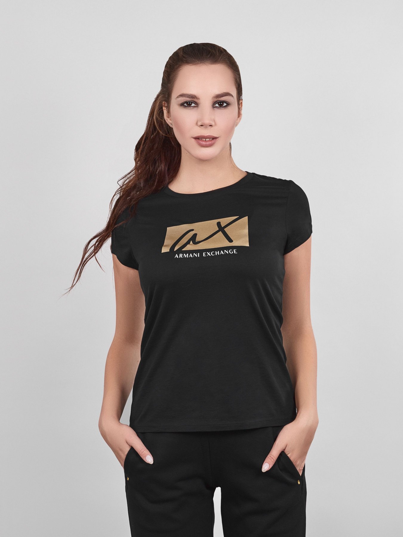 Футболки и поло Armani Exchange модель 6GYTFD-YJ16Z-1200 Фото