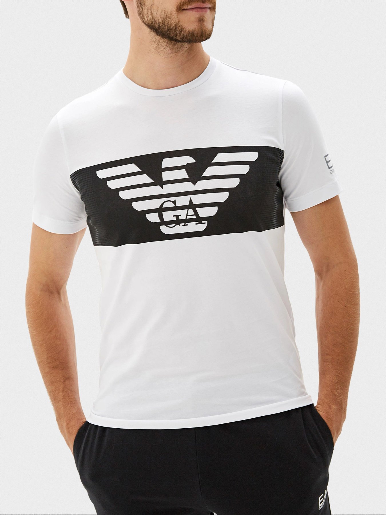 Футболки і поло EA7 модель 6GPT56-PJQ9Z-1100 Фото