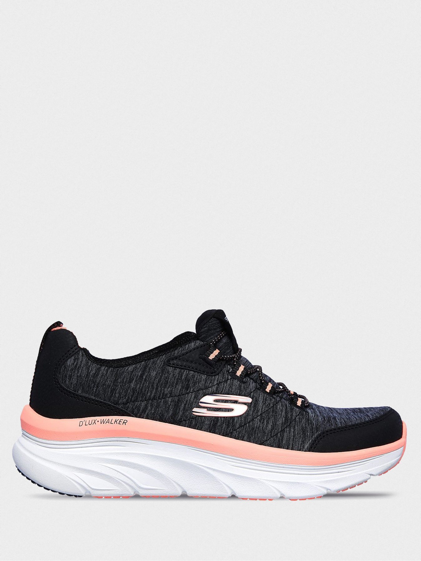 Кросівки Skechers RELAXED FIT: D'LUX WALKER - CROSS MOTION модель 149012 BKCL Фото