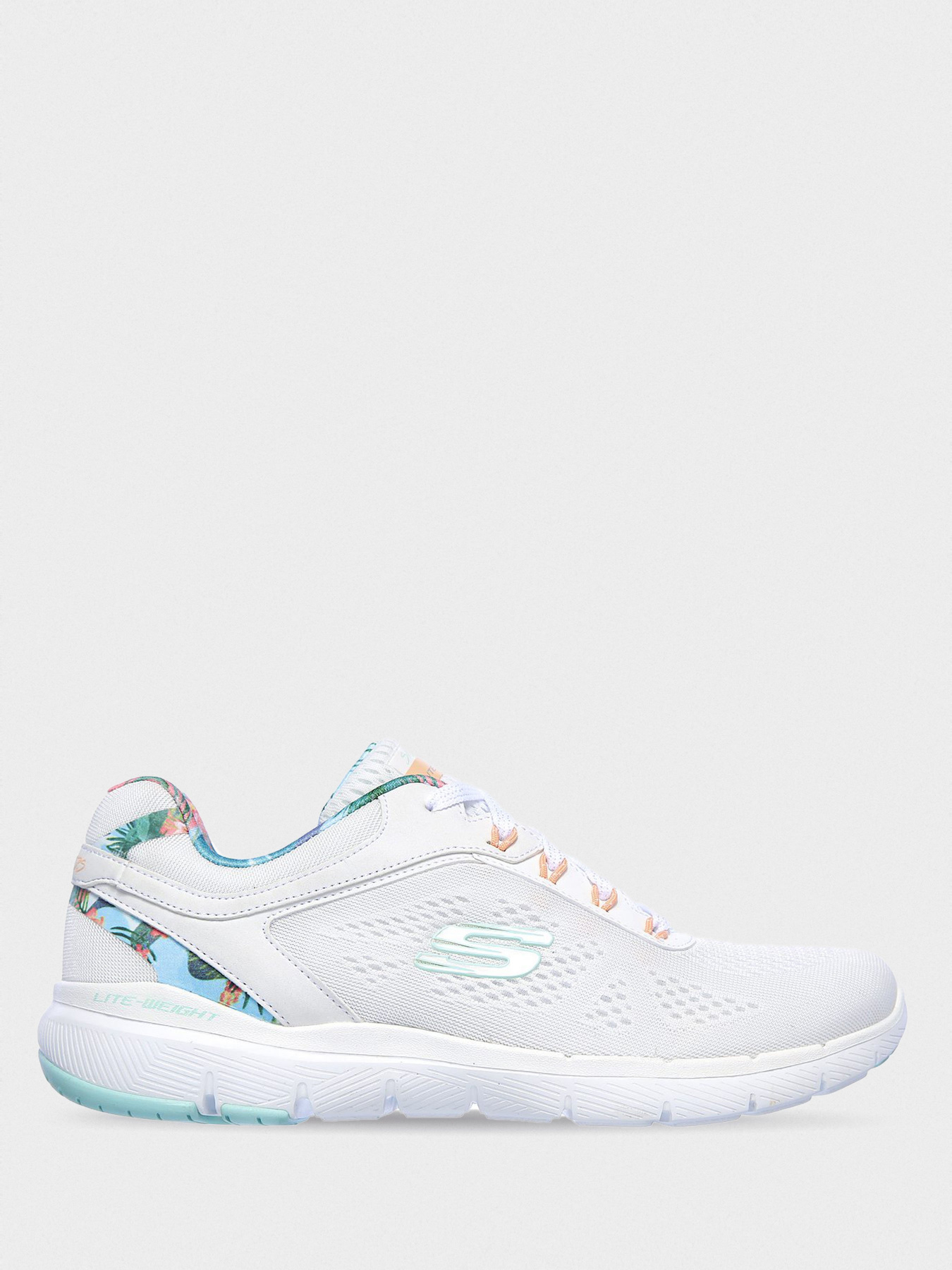 Кроссовки повседневные Skechers Flex Appeal 3.0 - Tropical Princess модель 149002 WMNT Фото