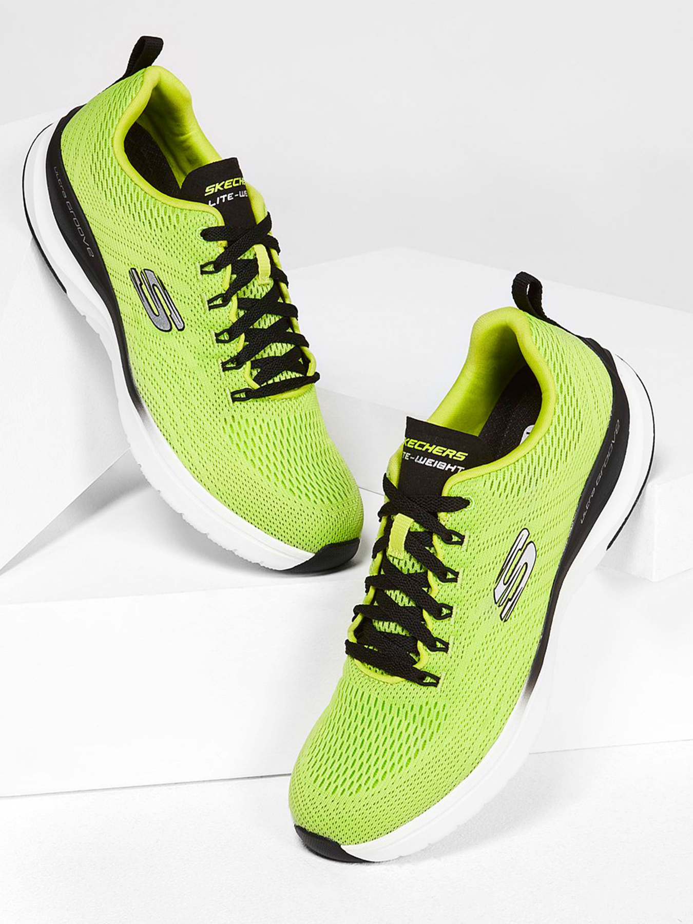 Кросівки fashion Skechers Ultra Groove - Templar модель 232032 BKLM Фото