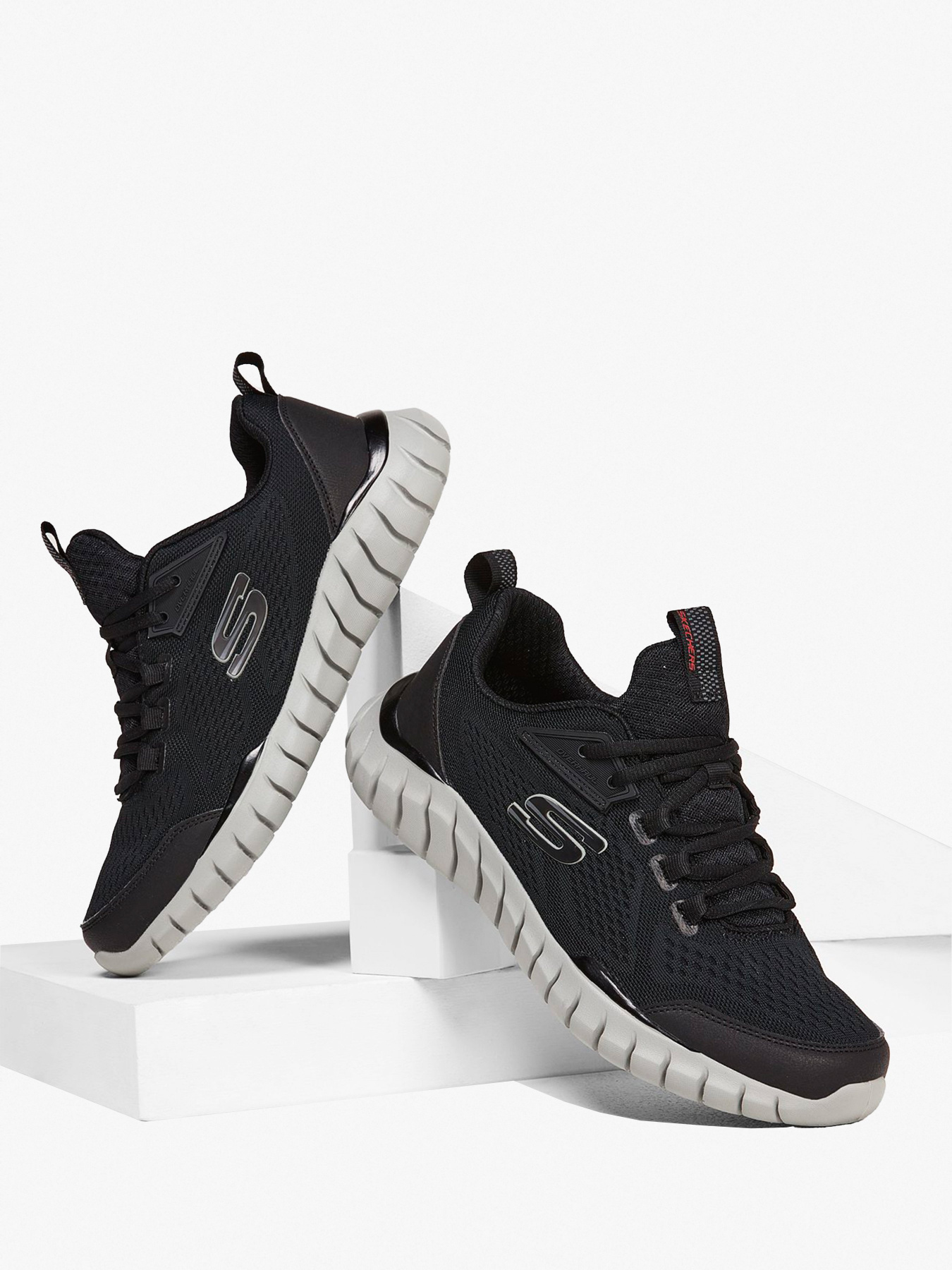 Кроссовки Skechers ULTRA GROOVE - JARMER модель 232013 BKGY Фото