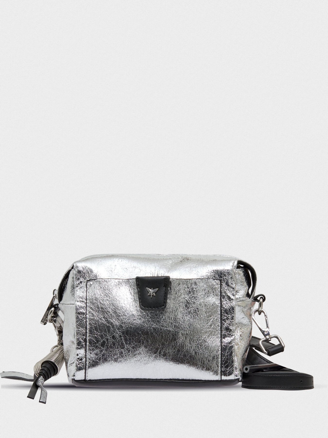 Кросс-боди PepeMoll модель 60054 SILVER/NEGRO Фото