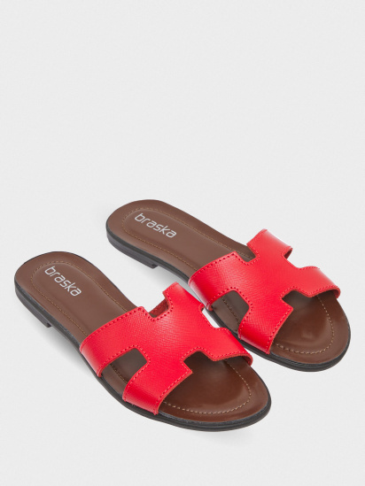 Шльопанці Braska модель VH-1U-01 red — фото 4 - INTERTOP