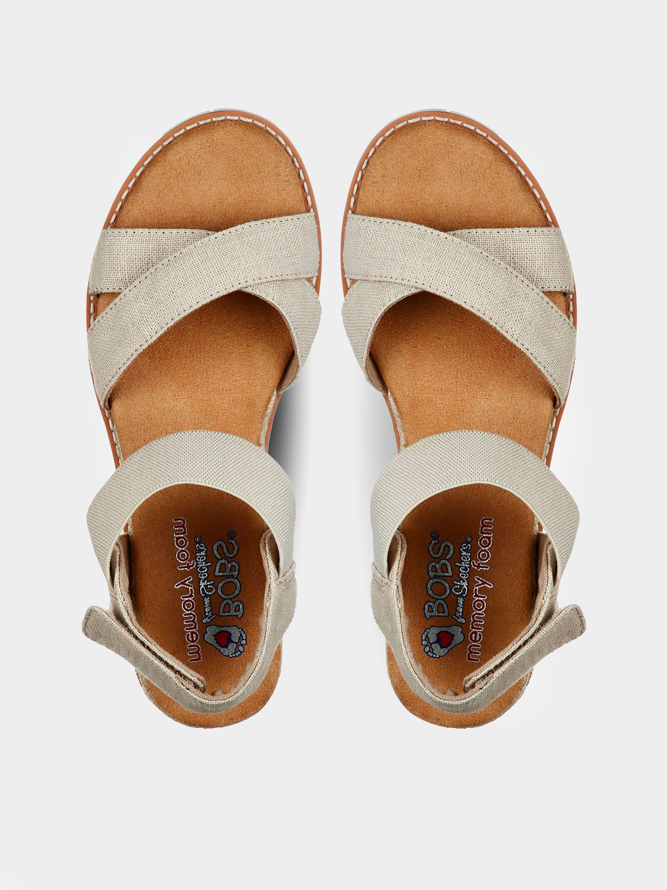 Босоножки Skechers BOBS Desert Kiss - Secret Picnic модель 33386 NAT Фото