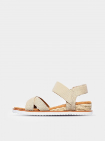 Босоножки Skechers BOBS Desert Kiss - Secret Picnic модель 33386 NAT Фото