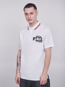 Поло з коротким рукавом Armani Exchange модель 6GZFBL-ZJBVZ-1100 Фото