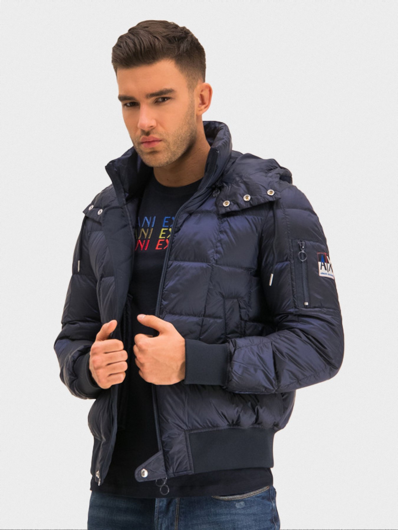 Куртки и дубленки Armani Exchange модель 6GZBG5-ZNDJZ-1583 Фото