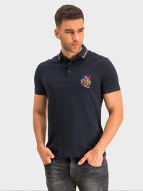 Поло с коротким рукавом Armani Exchange модель 6GZFCA-ZJH4Z-1583 Фото