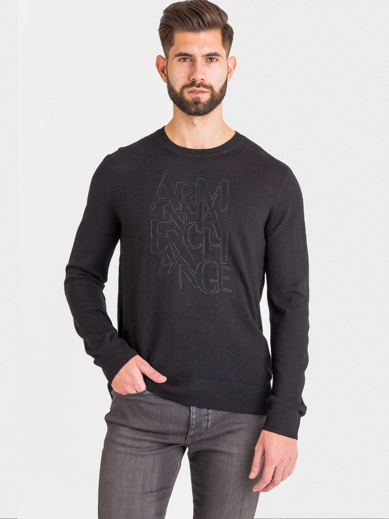 Пуловер Armani Exchange модель 6GZM3B-ZMM9Z-1200 Фото