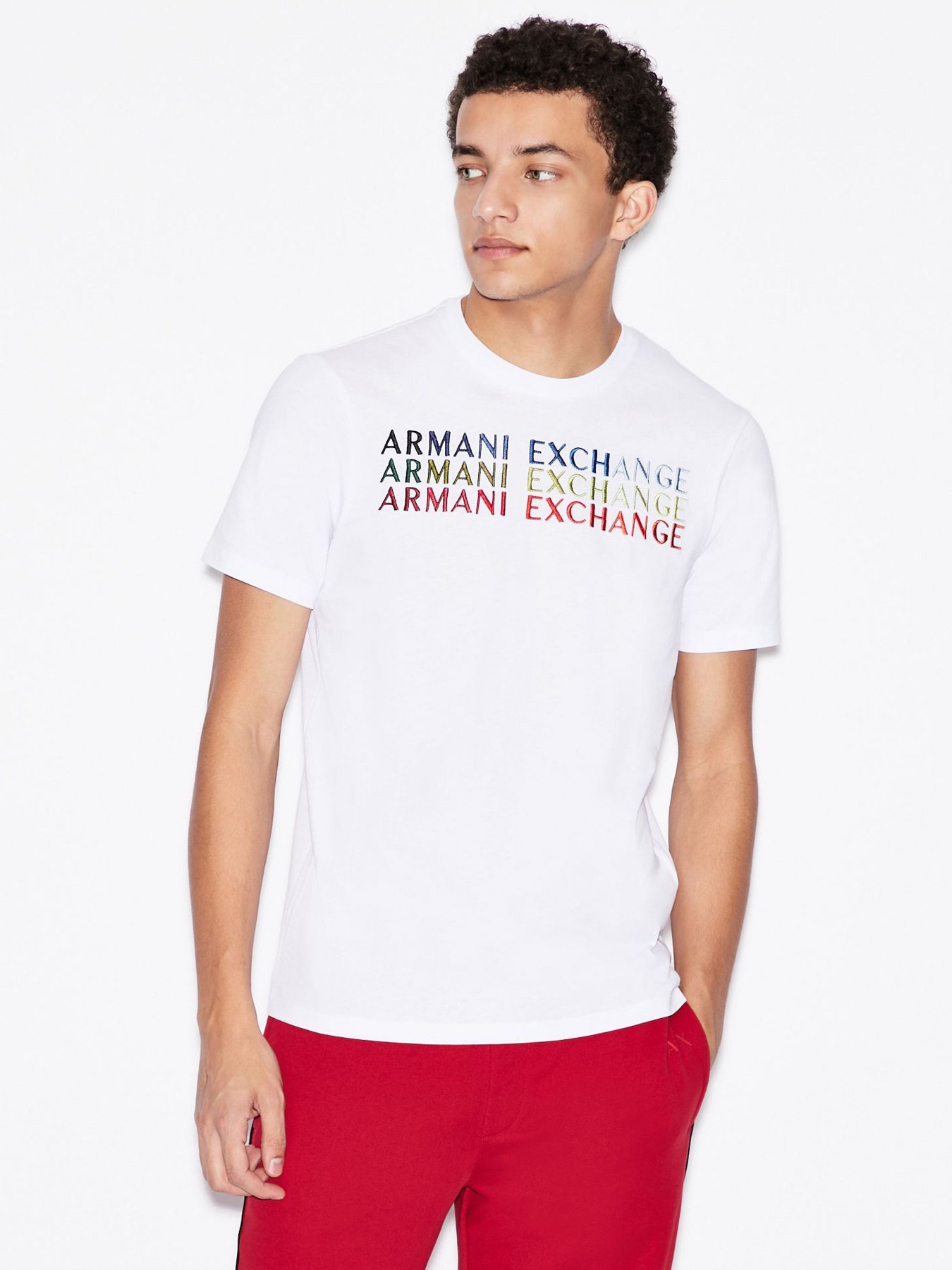 Футболки и поло Armani Exchange модель 6GZTCV-ZJH4Z-1100 Фото