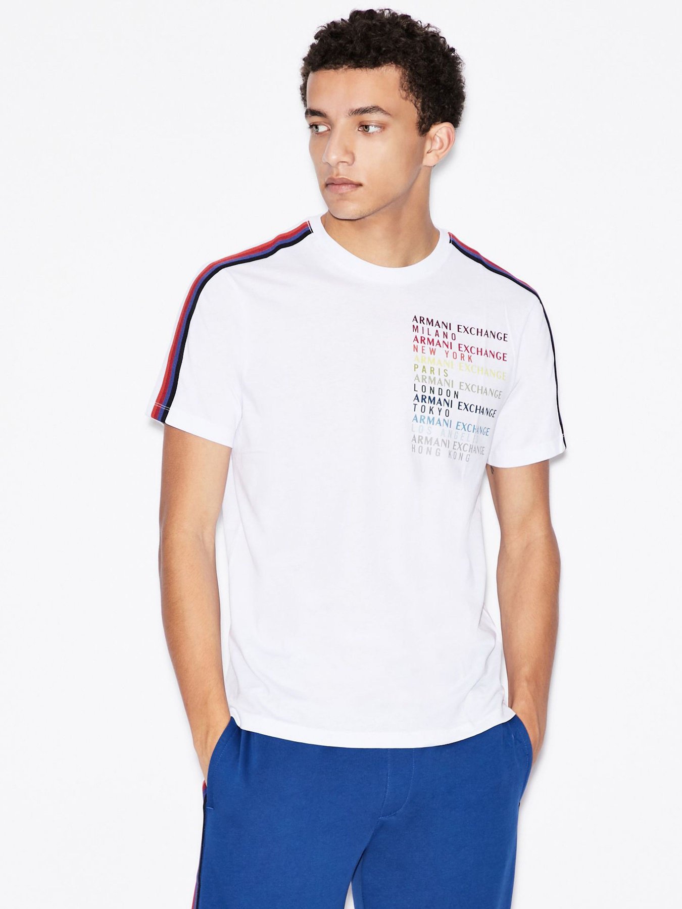 Футболки і поло Armani Exchange модель 6GZTCZ-ZJH4Z-1100 Фото