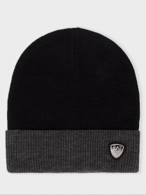 Шапка EA7 модель 275896-9A302-71220 Фото