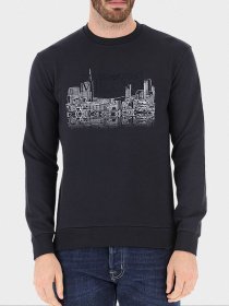 Свитшот Emporio Armani модель 6G1MF4-1J07Z-0922 Фото