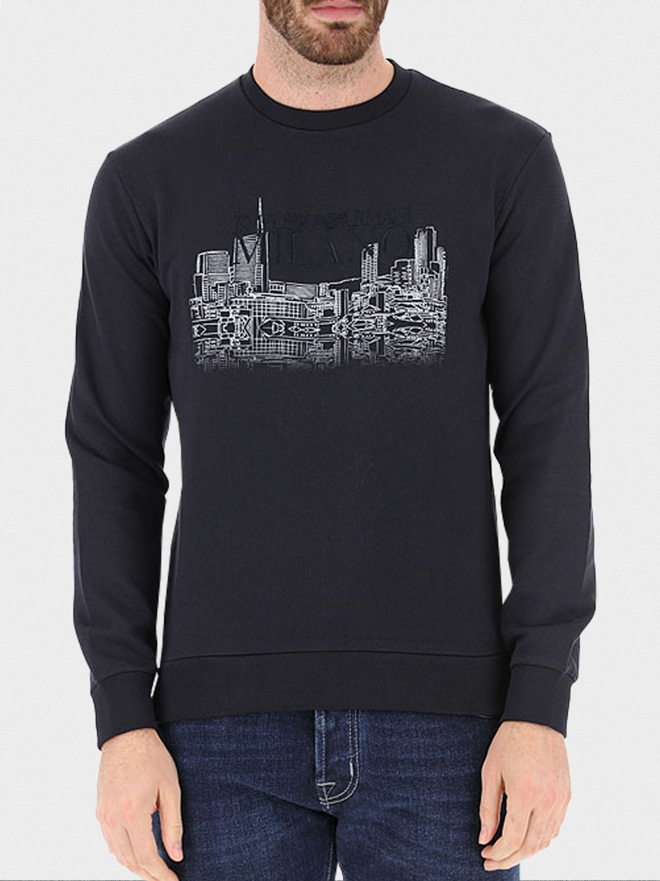 Свитшот Emporio Armani модель 6G1MF4-1J07Z-0922 Фото