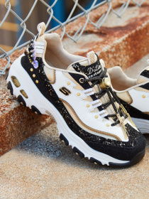 Кроссовки повседневные Skechers D'LITES PREMIUM HERITAGE GLAMOROUS VIEW модель 149245 BKGD Кроссовки повседневные Skechers D'LITES PREMIUM HERITAGE GLAMOROUS VIEW модель 149245 BKGD Фото