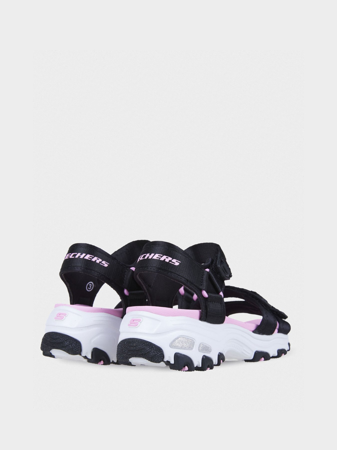 Сандалии Skechers D'Lites модель 664134L BKPK Фото