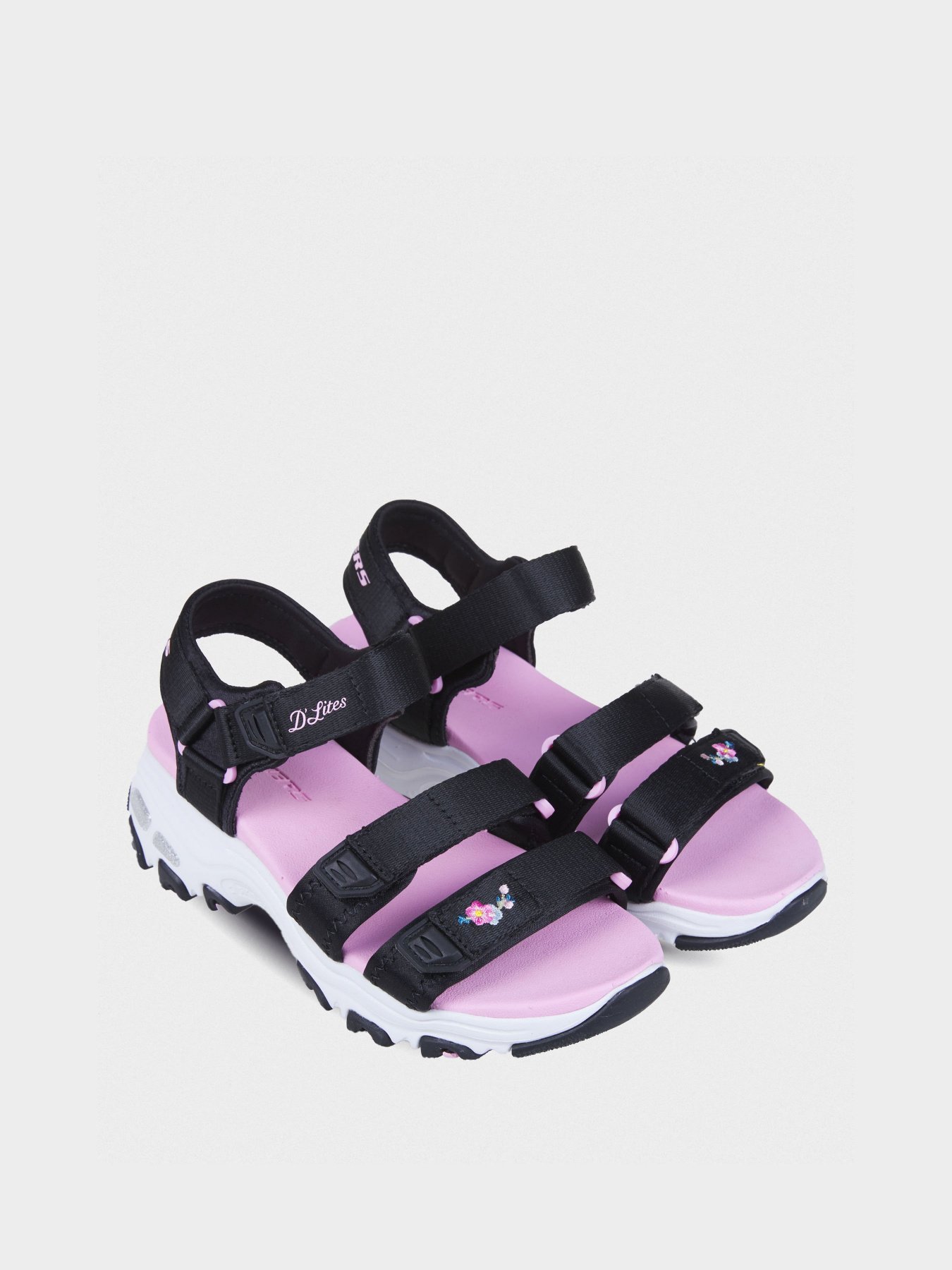Сандалии Skechers D'Lites модель 664134L BKPK Фото