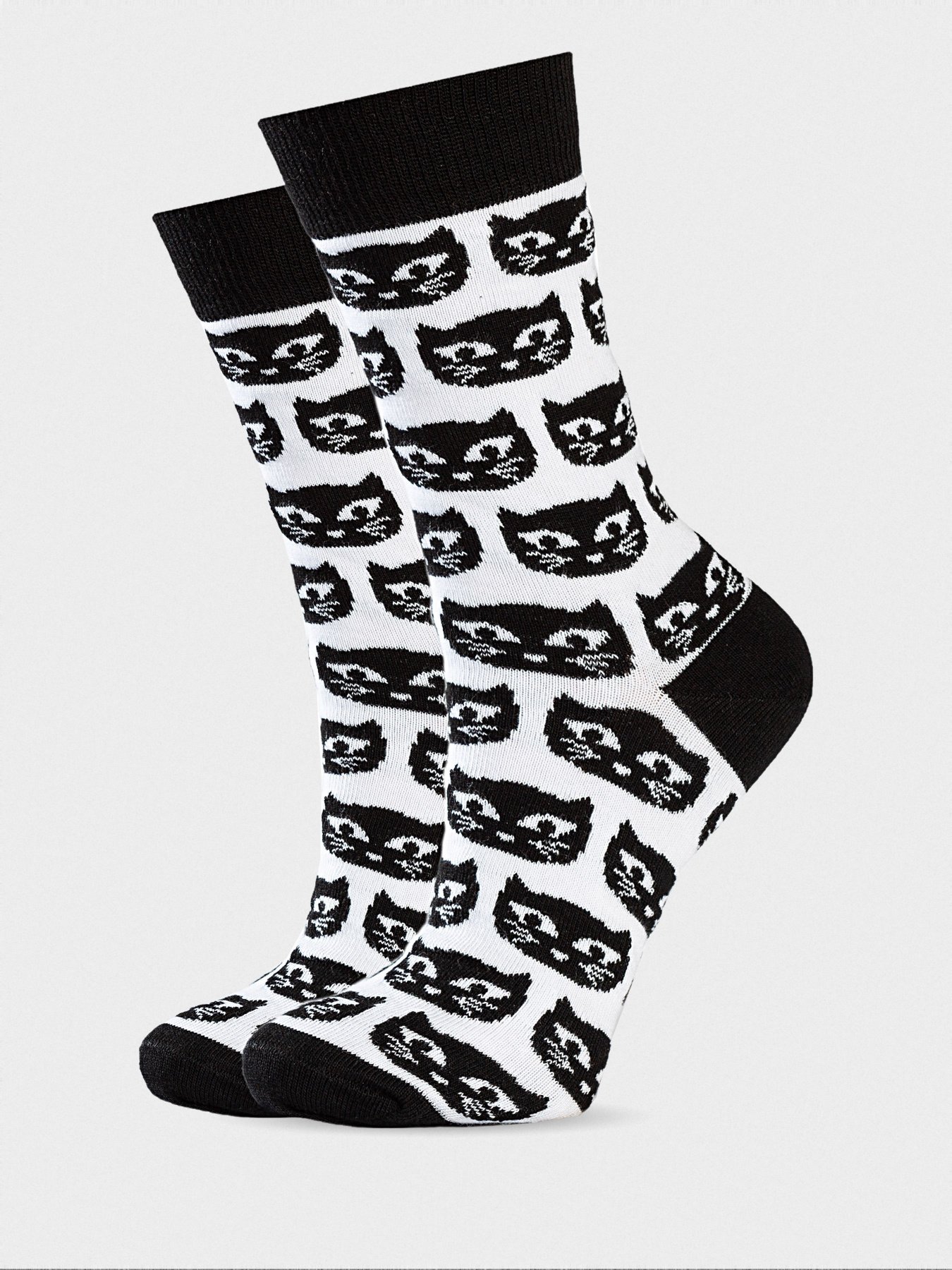 Шкарпетки та гольфи GoodSox Black Cats модель 4820216301020-goodsox Фото