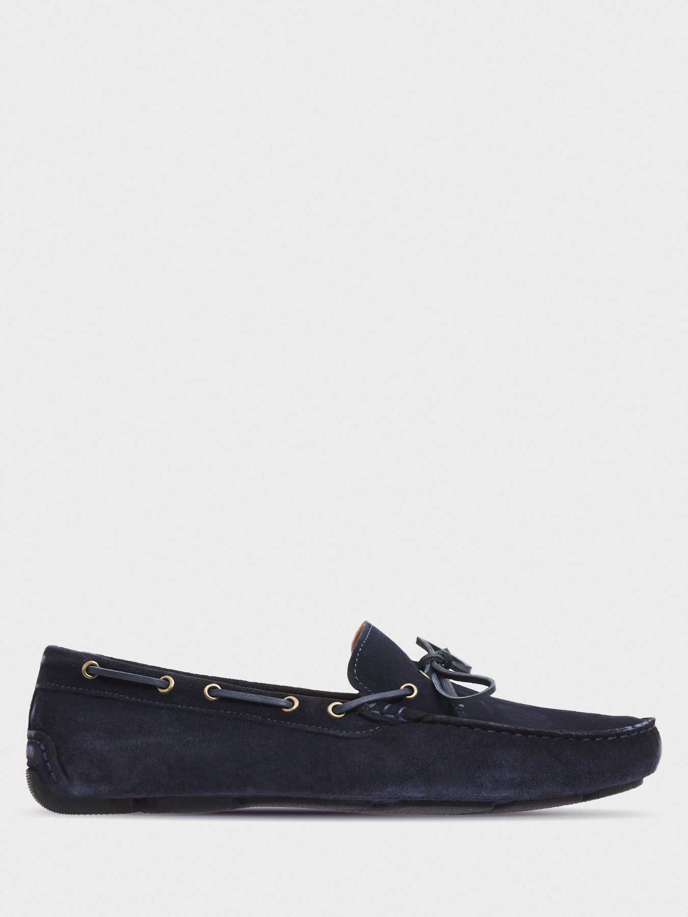 Мокасины GRAF shoes модель 7574A002 NAVY SUEDE Фото