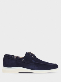 Мокасини GRAF shoes модель 0676 NAVY SUEDE Фото